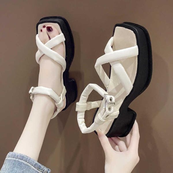 sandals 2021 heels women summer fashion shoes outdoor open toe non-slip platform female wedges casual, Black
sandals 2021 heels women summer fashion shoes outdoor open toe non-slip platform female wedges casual, Black