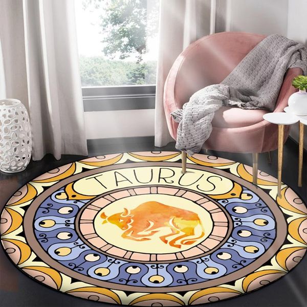 carpets constellation taurus round floor mat flannel anti-slip carpet bathroom door home bedroom living room decoration rugs
carpets constellation taurus round floor mat flannel anti-slip carpet bathroom door home bedroom living room decoration rugs