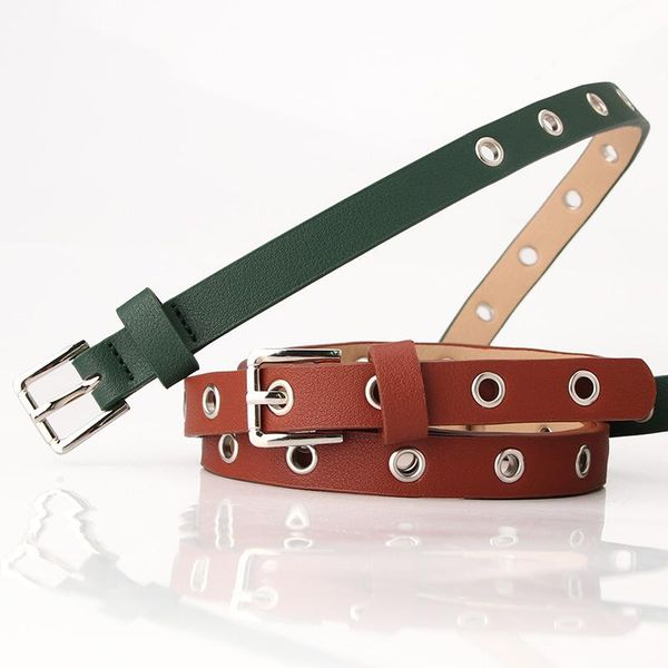 belts 2021 vintage for women holes hollow leather waist belt female grommet eyelet thin narrow waistbelts ladies drop, Black;brown
belts 2021 vintage for women holes hollow leather waist belt female grommet eyelet thin narrow waistbelts ladies drop, Black;brown