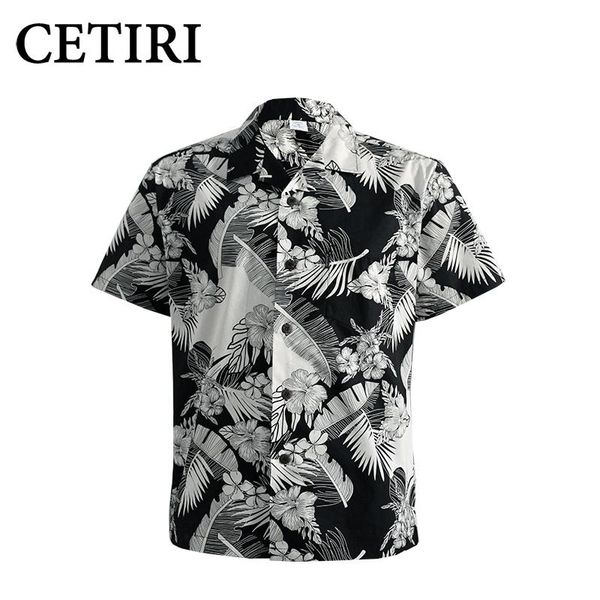 shirt men summer cotton hawaiian short sleeve 2021 fashion plus size stand collar loose beach wear men's casual shirts, White;black
shirt men summer cotton hawaiian short sleeve 2021 fashion plus size stand collar loose beach wear men's casual shirts, White;black