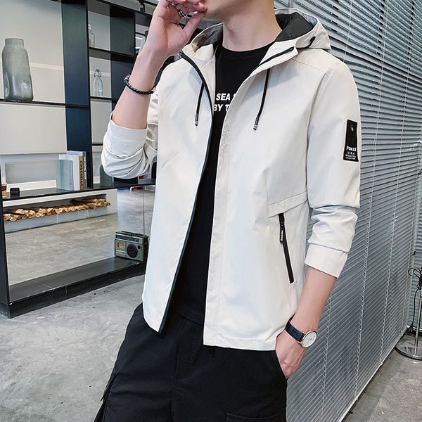 Jacket men's 2021 spring and autumn ruffian coat youth Korean Chaozhou hooded work jacket, Black;brown
Jacket men's 2021 spring and autumn ruffian coat youth Korean Chaozhou hooded work jacket, Black;brown