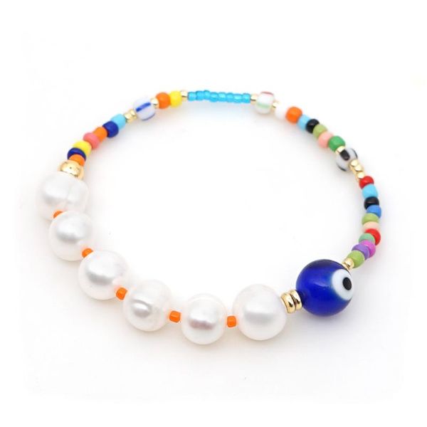 beaded, strands shinus women bracelet evil eye bracelets boho freshwater pearl jewelry friendship multicolor beads pulseras mujer accessorie, Black
beaded, strands shinus women bracelet evil eye bracelets boho freshwater pearl jewelry friendship multicolor beads pulseras mujer accessorie, Black