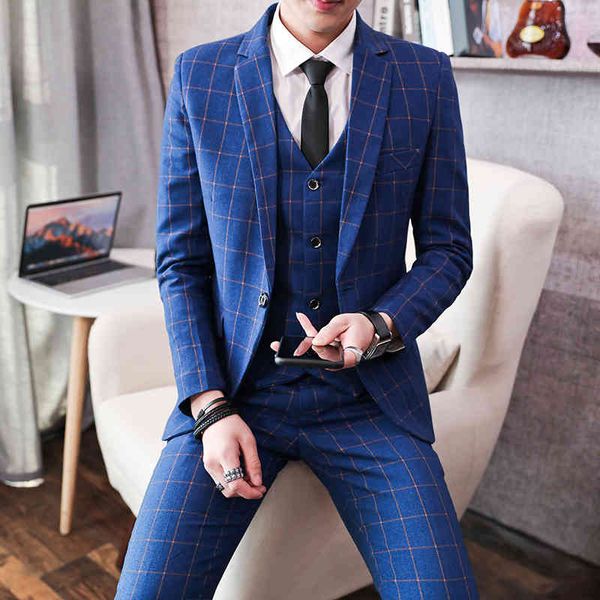 men's suits & blazers male casual suit three handsome young korean thin wedding british style groom, White;black
men's suits & blazers male casual suit three handsome young korean thin wedding british style groom, White;black