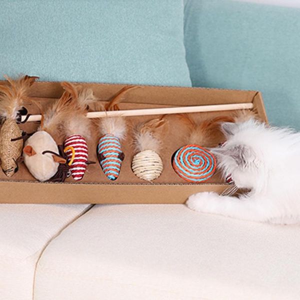 cat toys teaser wand stick funny durable indoor cats kitten self amusement
cat toys teaser wand stick funny durable indoor cats kitten self amusement