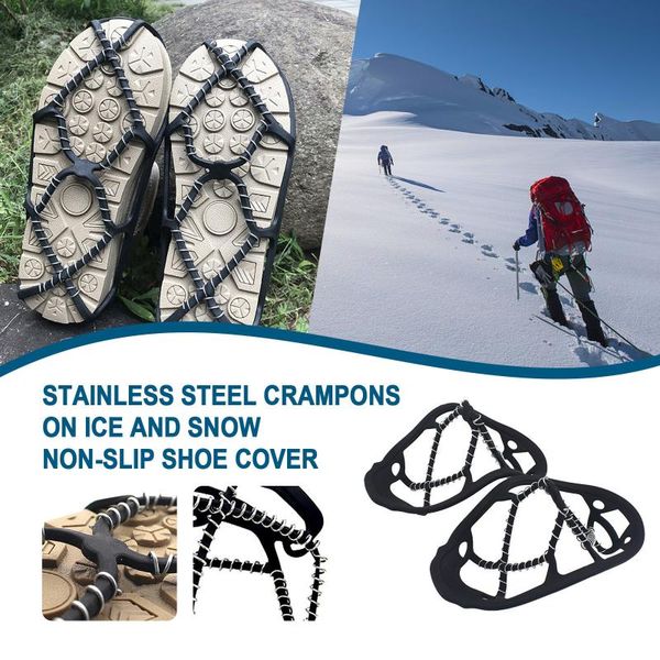 cords, slings and webbing 1 pair crampons ice grip snow route camping outdoor mountaineering non-slip claw anti-slip shoe covers
cords, slings and webbing 1 pair crampons ice grip snow route camping outdoor mountaineering non-slip claw anti-slip shoe covers
