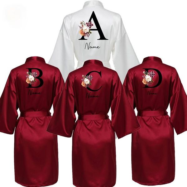 women's sleepwear personalised name bride satin silk robe custom wedding gift bridesmaid dressing gown bridal, Black;red
women's sleepwear personalised name bride satin silk robe custom wedding gift bridesmaid dressing gown bridal, Black;red