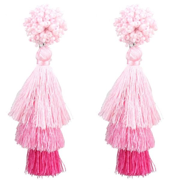 dangle & chandelier claire jin gradient multi layer tassel earrings for women bohemian ethnic jewelry small beads long handmade fashion acce, Silver
dangle & chandelier claire jin gradient multi layer tassel earrings for women bohemian ethnic jewelry small beads long handmade fashion acce, Silver