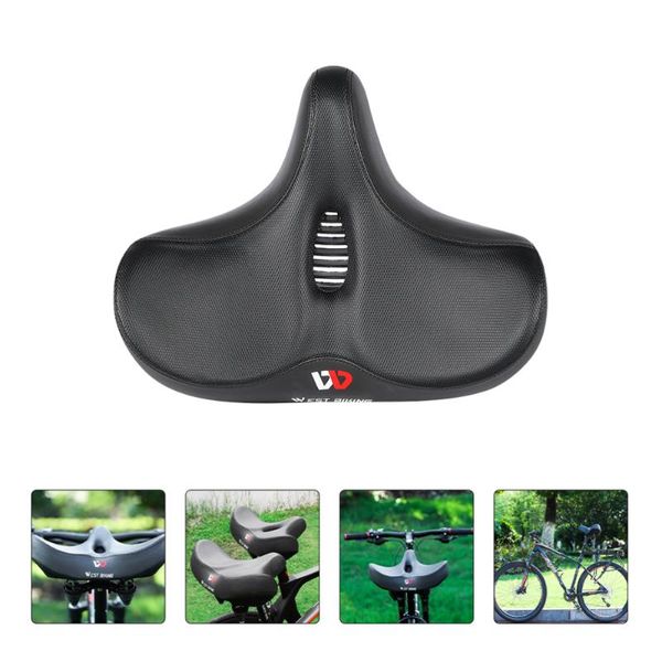 bike saddles 1pc mountain saddle absorbing seat convenient 
bike saddles 1pc mountain saddle absorbing seat convenient