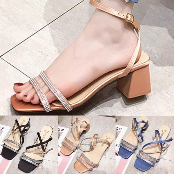 ladies sandals summer fashion coarse-heeled crystal roman high-heeled women shoes female casual soft beach m40#, Black
ladies sandals summer fashion coarse-heeled crystal roman high-heeled women shoes female casual soft beach m40#, Black