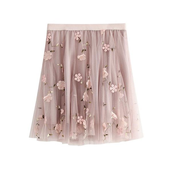 skirts immortal stereo flower embroidered high-waisted gauze skirt women's 2021 style joint short big hemline, Black
skirts immortal stereo flower embroidered high-waisted gauze skirt women's 2021 style joint short big hemline, Black