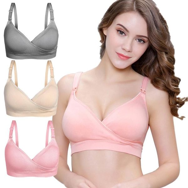 maternity intimates 2021 nursing bra solid color breastfeeding cotton pregnant women underwear yoga, White
maternity intimates 2021 nursing bra solid color breastfeeding cotton pregnant women underwear yoga, White