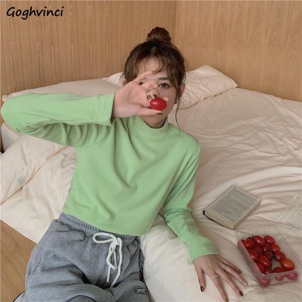 long sleeve t-shirts women candy color sweet korean style autumn clothing womens chic fashion solid slim simple all-match women's t-sh, White
long sleeve t-shirts women candy color sweet korean style autumn clothing womens chic fashion solid slim simple all-match women's t-sh, White