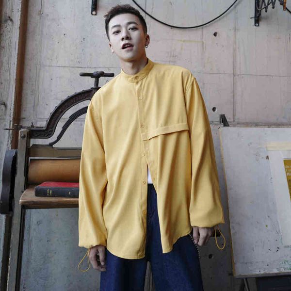 men's casual shirts spring new yellow/black/blue/white color long sleeve shirt french cuff male brand fashion loose good -xl tsib, White;black
men's casual shirts spring new yellow/black/blue/white color long sleeve shirt french cuff male brand fashion loose good -xl tsib, White;black