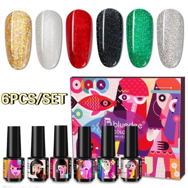 bluedee reflective gel nail polish shiny 6 colors vernis semi permanent varnish hybird uv acrygel for art1, Red;pink
bluedee reflective gel nail polish shiny 6 colors vernis semi permanent varnish hybird uv acrygel for art1, Red;pink