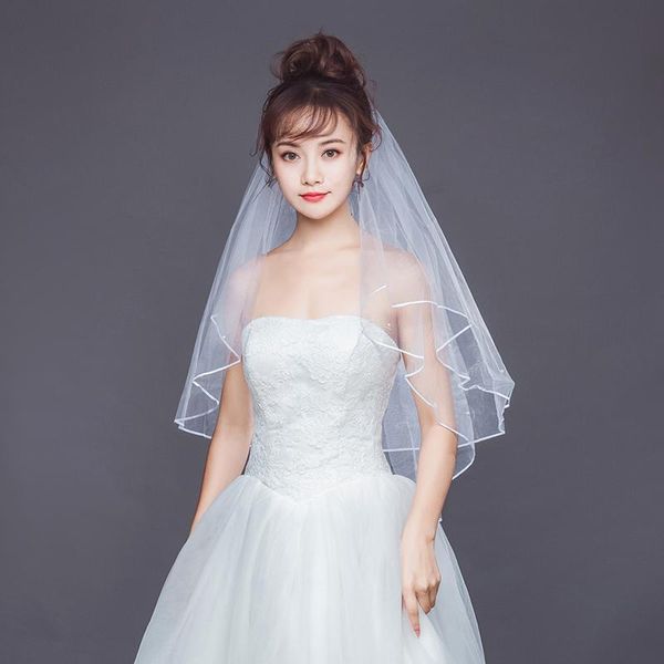 bridal veils white short women veil romantic three layers 85 cm with comb for wedding party accessories, Black
bridal veils white short women veil romantic three layers 85 cm with comb for wedding party accessories, Black