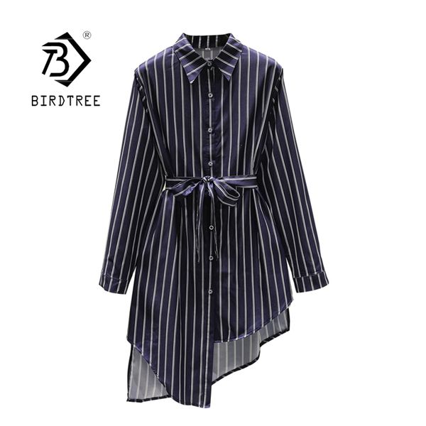 spring women's striped knee irregular shirt dress long sleeve turn-down collar casual elegant mini dresses with belt d13132x 210416, Black;gray
spring women's striped knee irregular shirt dress long sleeve turn-down collar casual elegant mini dresses with belt d13132x 210416, Black;gray