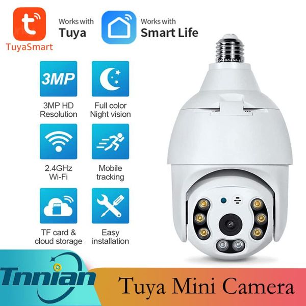 cameras 3mp tuya wifi e27 ptz lamp ip camera night vision security bulb cctv video surveillance work with smart life
cameras 3mp tuya wifi e27 ptz lamp ip camera night vision security bulb cctv video surveillance work with smart life