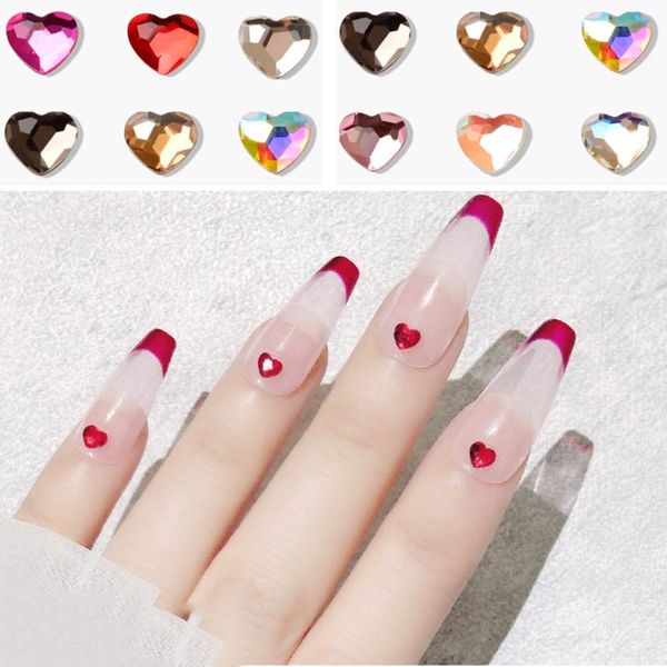 pcs fashion charms heart shape nail art rhinestones flat-bottomed 3d decoration diy ornaments manicure accessories decorations, Silver;gold
pcs fashion charms heart shape nail art rhinestones flat-bottomed 3d decoration diy ornaments manicure accessories decorations, Silver;gold