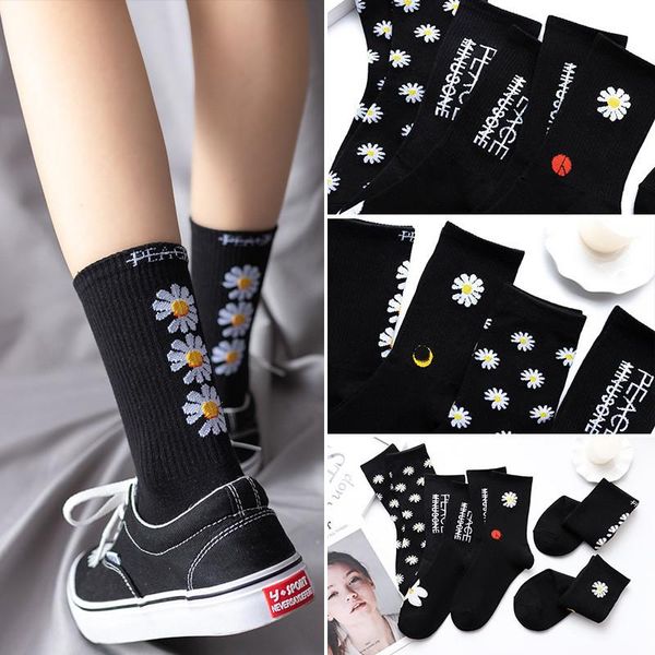 socks & hosiery korea funny 2021 trend daisy women black cool harajuku gd hip hop cotton skateboard, Black;white
socks & hosiery korea funny 2021 trend daisy women black cool harajuku gd hip hop cotton skateboard, Black;white
