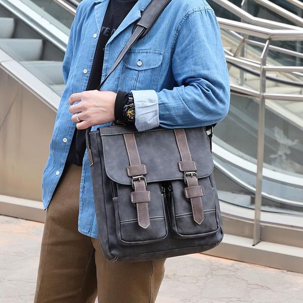 briefcases vintage backpack travel men's bag leisure single shoulder diagonal pu large handbag briefcase
briefcases vintage backpack travel men's bag leisure single shoulder diagonal pu large handbag briefcase