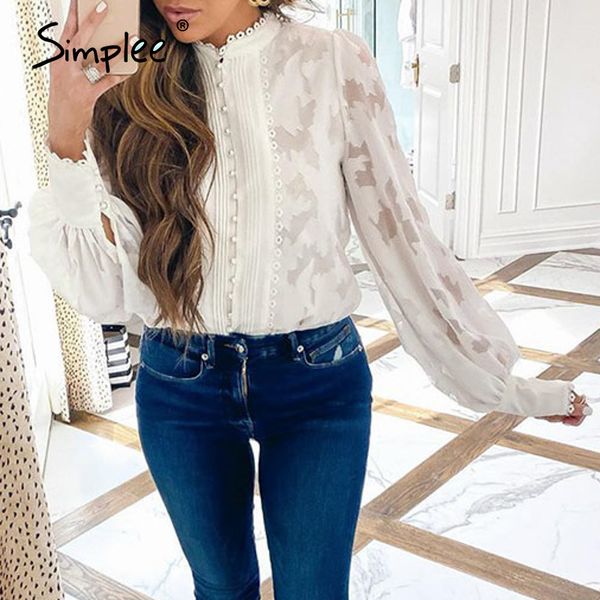 casual crew neck women shirt long sleeve hollow out flower female shirts office ladies splice white blouse 210414
casual crew neck women shirt long sleeve hollow out flower female shirts office ladies splice white blouse 210414
