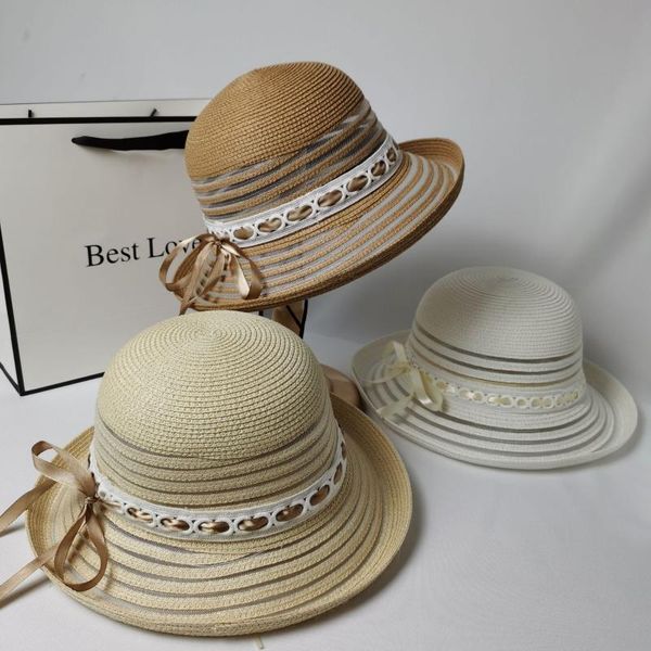 straw hat lady fashion french delicate breathable sunshade summer sunblock grade wide brim hats, Blue;gray
straw hat lady fashion french delicate breathable sunshade summer sunblock grade wide brim hats, Blue;gray