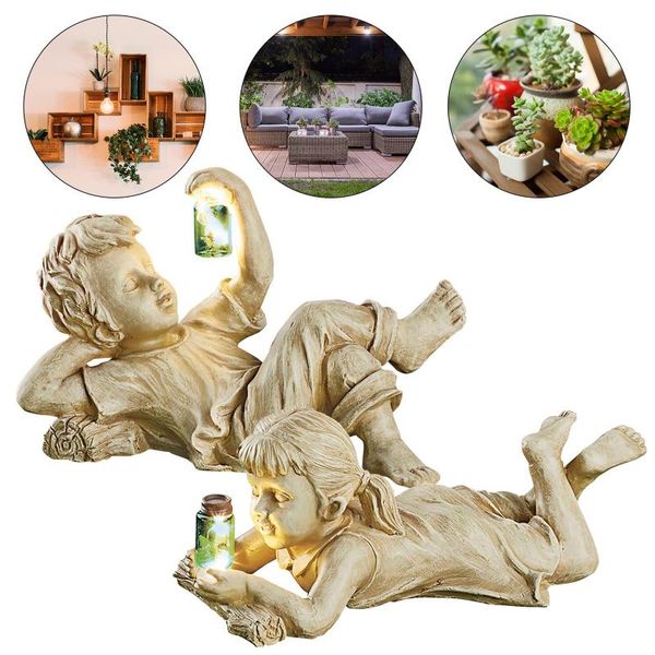 garden decorations boy girl statue, solar lighted sculpture, resin decoration ornaments home decor yard outdoor night
garden decorations boy girl statue, solar lighted sculpture, resin decoration ornaments home decor yard outdoor night