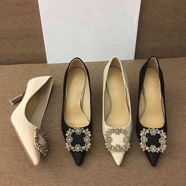 shoes designer dress women classic pointed high heels luxury rhinestones square buckle pumps summer 220302, Black
shoes designer dress women classic pointed high heels luxury rhinestones square buckle pumps summer 220302, Black