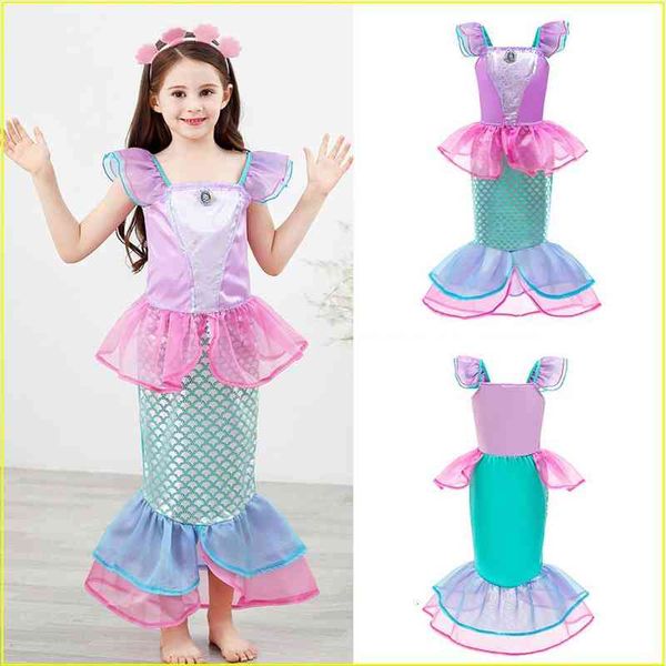girls mermaid ariel little girl dresses cosplay suit and wig child party costume masquerade fantasy, Red;yellow
girls mermaid ariel little girl dresses cosplay suit and wig child party costume masquerade fantasy, Red;yellow