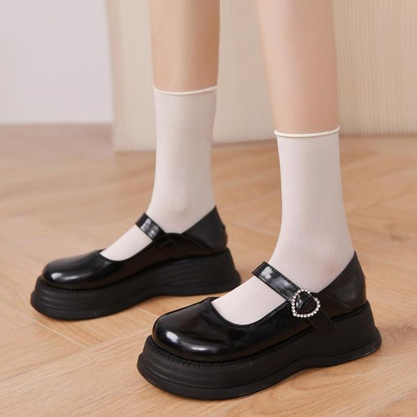 dress shoes rimocy thick bottom patent leather mary jane for women 2021 autumn ankle strap pumps woman round toe chunky platform, Black
dress shoes rimocy thick bottom patent leather mary jane for women 2021 autumn ankle strap pumps woman round toe chunky platform, Black