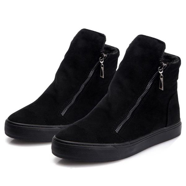 boots women winter plush warm ankle snow with zippers ladies fur platform shoes comfort thick sold black botas mujer
boots women winter plush warm ankle snow with zippers ladies fur platform shoes comfort thick sold black botas mujer