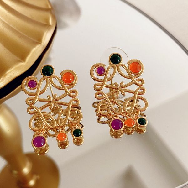luo's square abstract geometric hollow out high-level earrings design for the minority, Golden
luo's square abstract geometric hollow out high-level earrings design for the minority, Golden