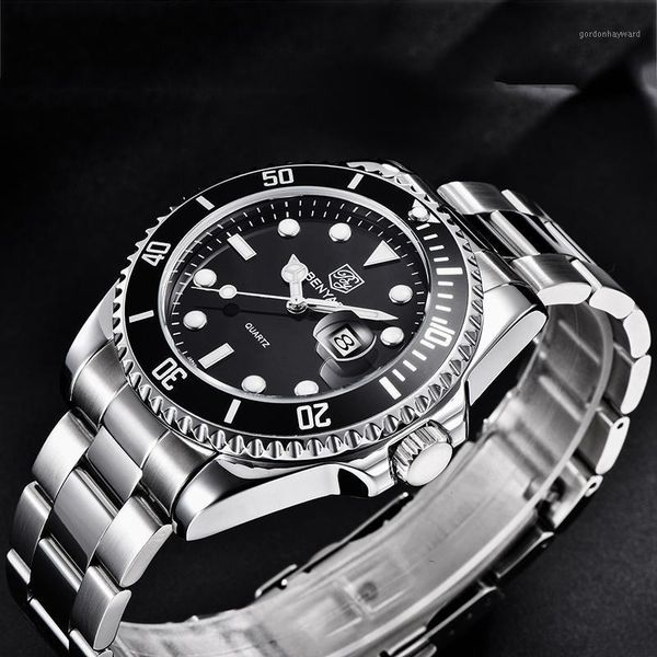 wristwatches benyar 2021 fashion casual diver quartz chronograph stainless steel case men's watch 30m life waterproof calendar, Slivery;brown
wristwatches benyar 2021 fashion casual diver quartz chronograph stainless steel case men's watch 30m life waterproof calendar, Slivery;brown