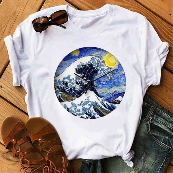 fashion women t shirts shirt harajuku short sleeve fun ulzzang japanese ocean wave tees female cute tee femme, White
fashion women t shirts shirt harajuku short sleeve fun ulzzang japanese ocean wave tees female cute tee femme, White