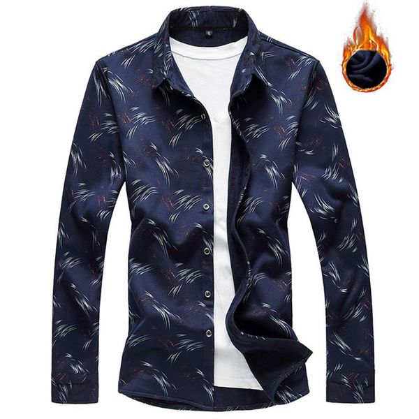 men winter thicken slim printed long sleeve shirts fashion fleece warm man brand casual dress shirt chemise homme plus size 7xl men's, White;black
men winter thicken slim printed long sleeve shirts fashion fleece warm man brand casual dress shirt chemise homme plus size 7xl men's, White;black