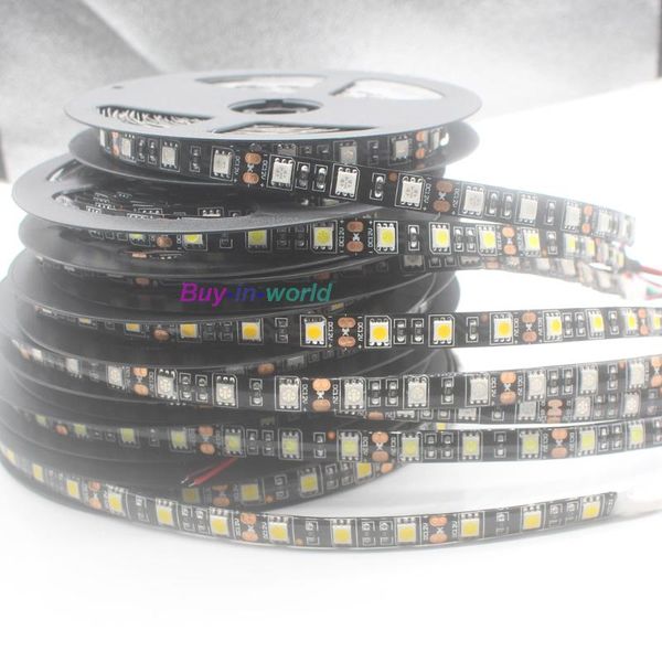 black pcb 5m dc12v flexible led light 60 led/m rgb red blue green warm cold white uv color strip ip20 /ip65 strips
black pcb 5m dc12v flexible led light 60 led/m rgb red blue green warm cold white uv color strip ip20 /ip65 strips