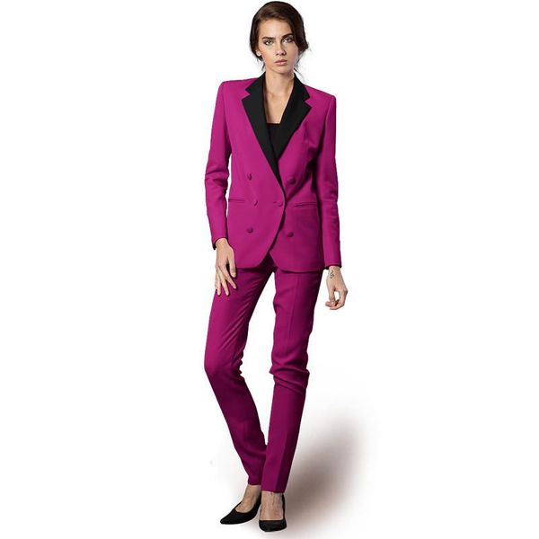 women's suits & blazers 2 piece set breasted double office suit business formal uniform fine lady autumn and winter custom work, White;black
women's suits & blazers 2 piece set breasted double office suit business formal uniform fine lady autumn and winter custom work, White;black