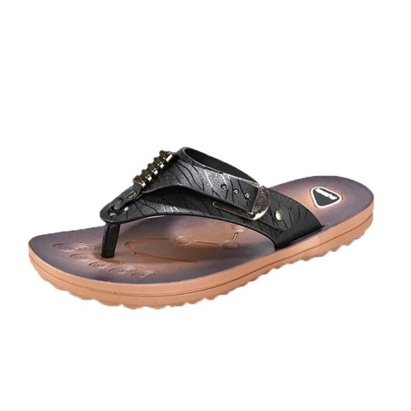 slippers arrival men summer shoes leisure flip-flops comfortable footwear soft basical sandal beach zapatos hombre t, Black
slippers arrival men summer shoes leisure flip-flops comfortable footwear soft basical sandal beach zapatos hombre t, Black