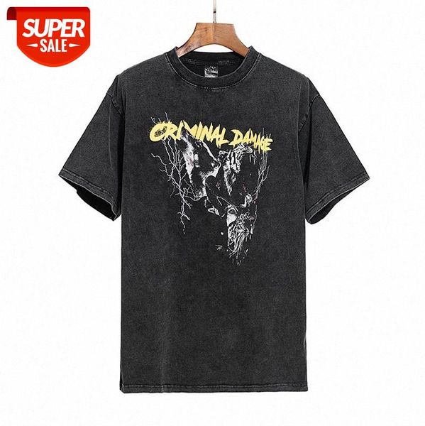 american high street distressed retro round neck t-shirt loose washed animal letter print short sleeve tee #gn3e, White;black
american high street distressed retro round neck t-shirt loose washed animal letter print short sleeve tee #gn3e, White;black