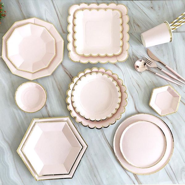 disposable dinnerware pink gold party tableware champagne paper cup plate straw napkins birthday carnival wedding decor kids supplies
disposable dinnerware pink gold party tableware champagne paper cup plate straw napkins birthday carnival wedding decor kids supplies