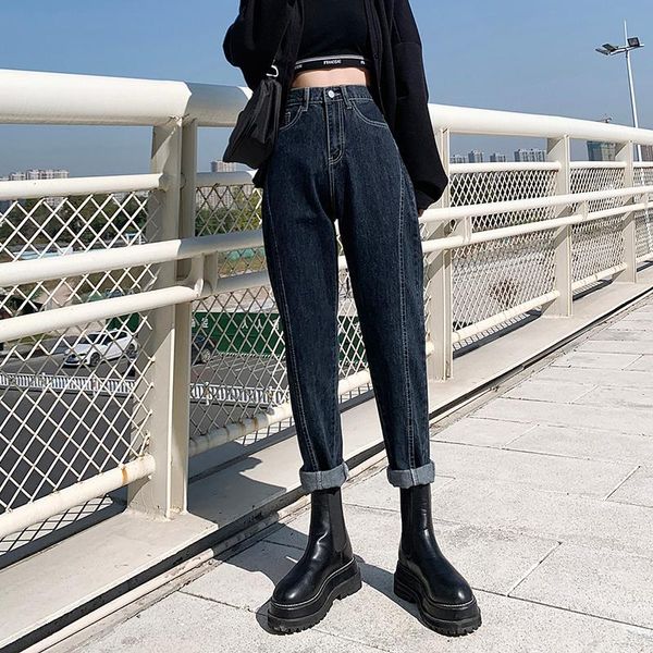 women's jeans blue grey harem woman plus size high waist loose pantalones mujer casual vintage korean denim
women's jeans blue grey harem woman plus size high waist loose pantalones mujer casual vintage korean denim