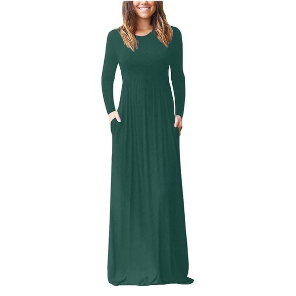 casual dresses autumn women boho dress 2021 long sleeve plus size loose plain pockets maxi longue femme, Black;gray
casual dresses autumn women boho dress 2021 long sleeve plus size loose plain pockets maxi longue femme, Black;gray