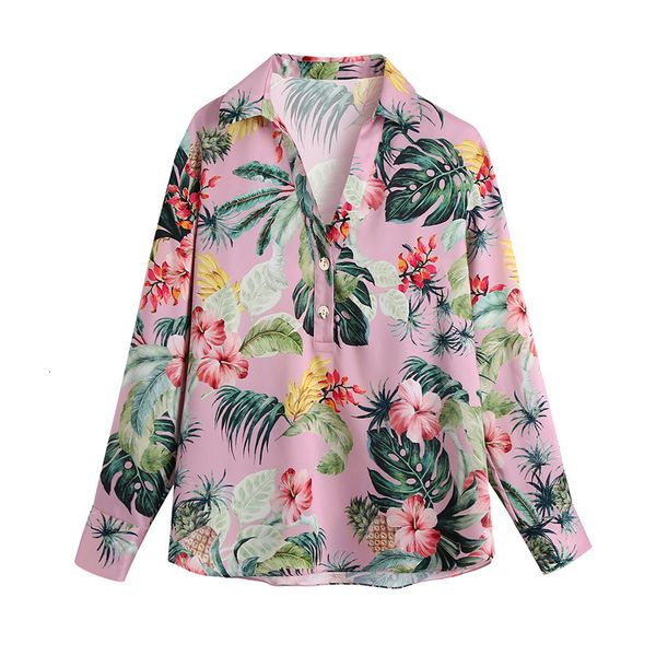 women's knits & tees vintage chic floral print women's blouse summer lapel buttons fashion shirt for lady 2021 streetwear straight, White
women's knits & tees vintage chic floral print women's blouse summer lapel buttons fashion shirt for lady 2021 streetwear straight, White