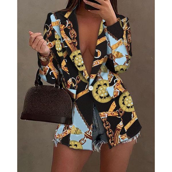 women's suits & blazers print blazer women 2021 office lady jacket woman female for button autumn long sleeve and jackets coat, White;black
women's suits & blazers print blazer women 2021 office lady jacket woman female for button autumn long sleeve and jackets coat, White;black