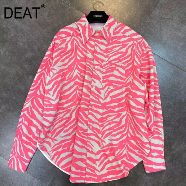 summer fashion arrivals long sleeve turn down collar zebra striped shirt women loose ml326 210525, White
summer fashion arrivals long sleeve turn down collar zebra striped shirt women loose ml326 210525, White