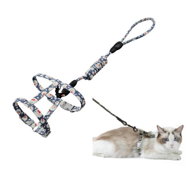 cat collars & leads harness leash set escape proof i-shaped chest collar adjustable outdoor walking with buckle pet accessories
cat collars & leads harness leash set escape proof i-shaped chest collar adjustable outdoor walking with buckle pet accessories
