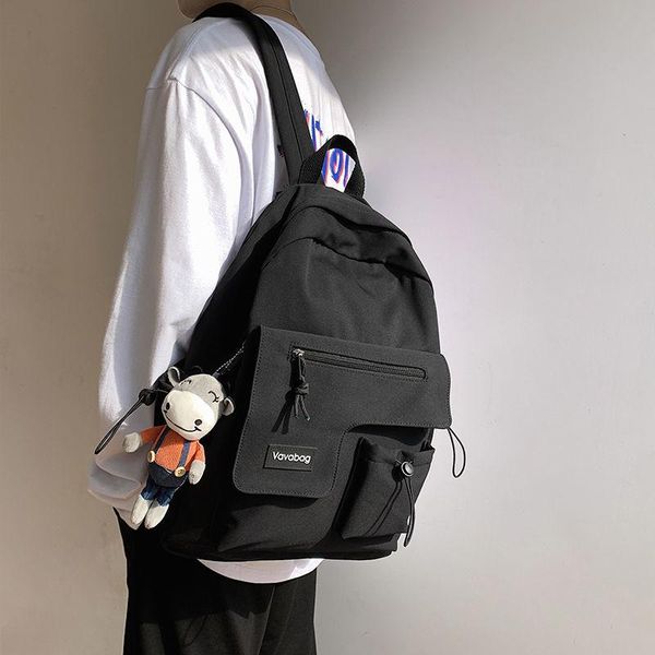 backpack young simple college wind schoolbag male korean middle school high boys fashion trend
backpack young simple college wind schoolbag male korean middle school high boys fashion trend