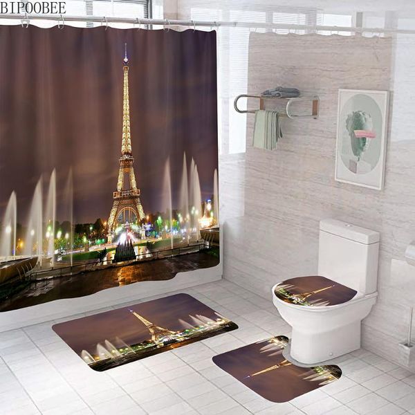 eiffel tower 3d shower curtains night sky scenery bathroom curtain flannel toilet cover bath mats non-slip carpet pedestal rug
eiffel tower 3d shower curtains night sky scenery bathroom curtain flannel toilet cover bath mats non-slip carpet pedestal rug