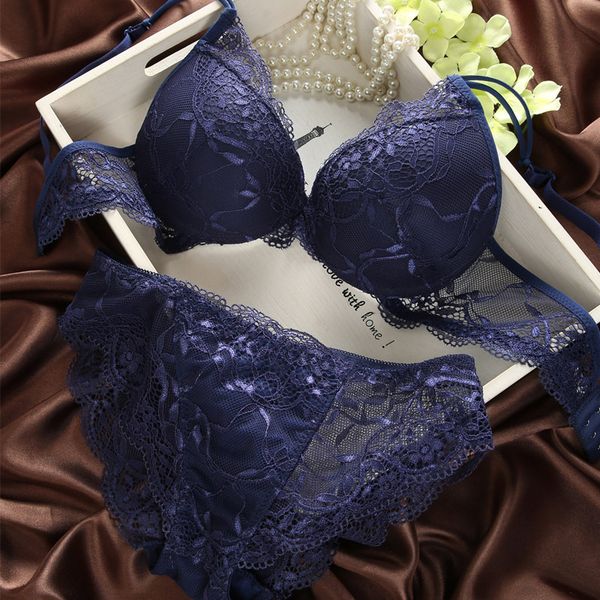 wholesale women lace bra sets seamless underwear panties lingerie bralette thin briefs female intimates black push upbras, Red;black
wholesale women lace bra sets seamless underwear panties lingerie bralette thin briefs female intimates black push upbras, Red;black