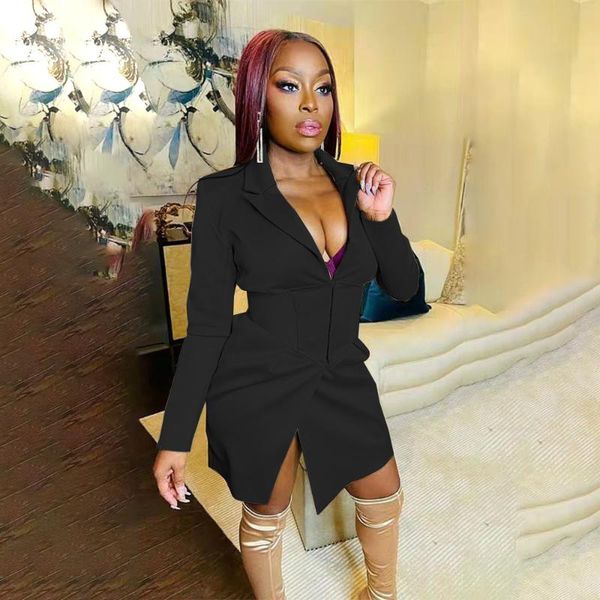 women's suits & blazers 2021 autumn jacket women casual long sleeve work suit coats office lady solid color slim outwear deep v lapel s, White;black
women's suits & blazers 2021 autumn jacket women casual long sleeve work suit coats office lady solid color slim outwear deep v lapel s, White;black